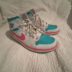 Digital Pink Jordan 1s